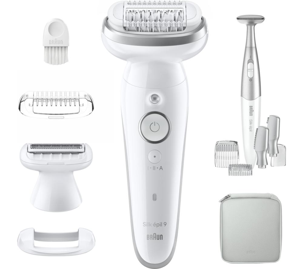 BRAUN Silk-&eacute;pil 9 SE9-241 Wet & Dry Epilator - White image number 7 of 8