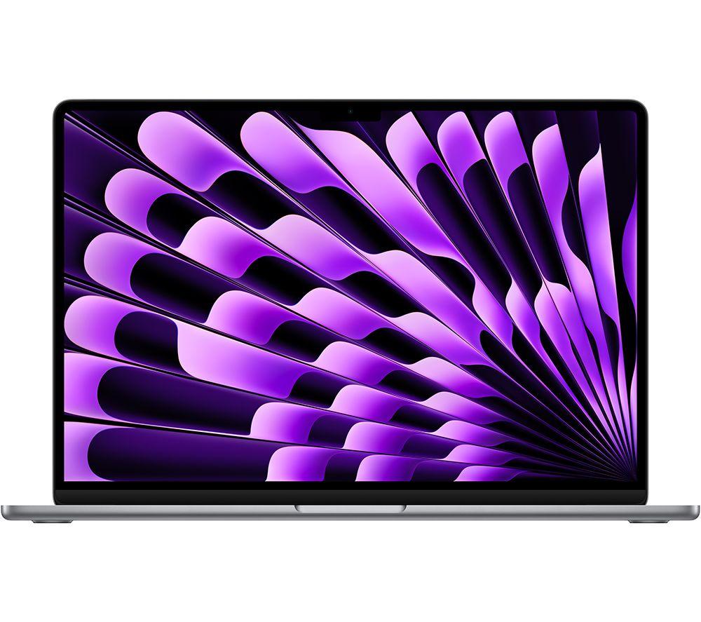 APPLE MacBook Air 15.3 (2024) - M3, 256 GB SSD, Space Grey, Silver/Grey