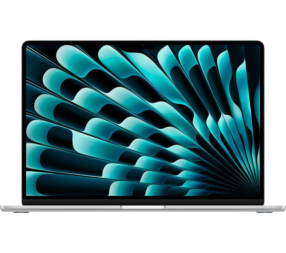 APPLE MacBook Air 15.3" (2024) - M3, 256 GB SSD, Silver, Silver/Grey