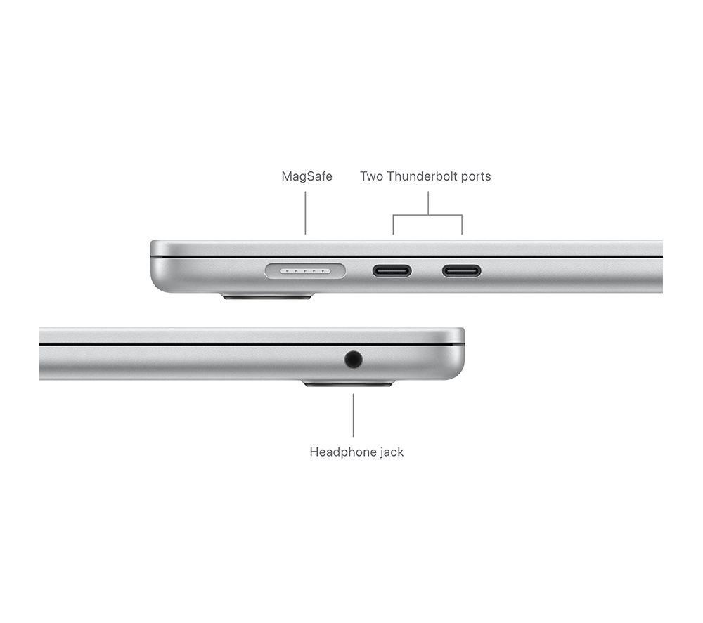 APPLE MacBook Air 15.3' (2024) - M3, 512 GB SSD, Silver - image 7