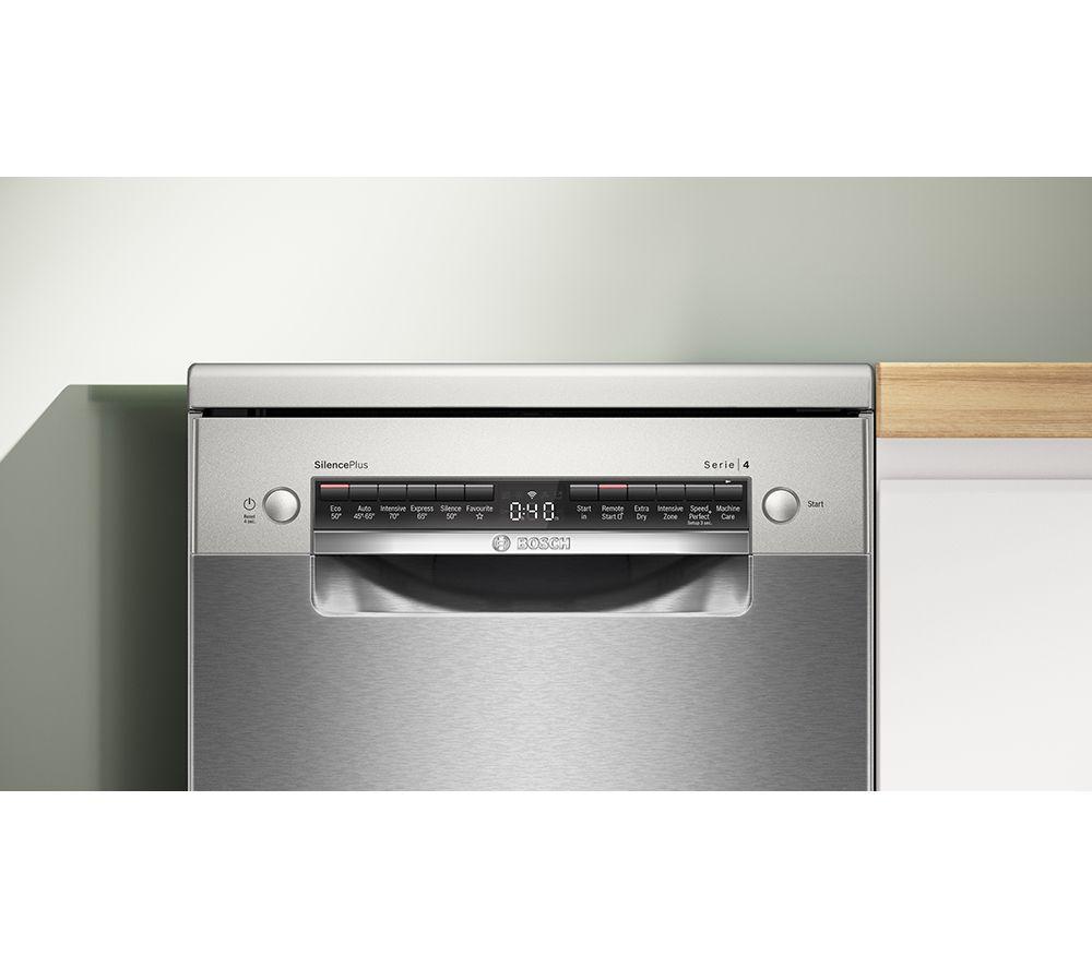 BOSCH Series 4 SPS4HMI49G Slimline WiFi-enabled Dishwasher - Silver image number 6 of 13
