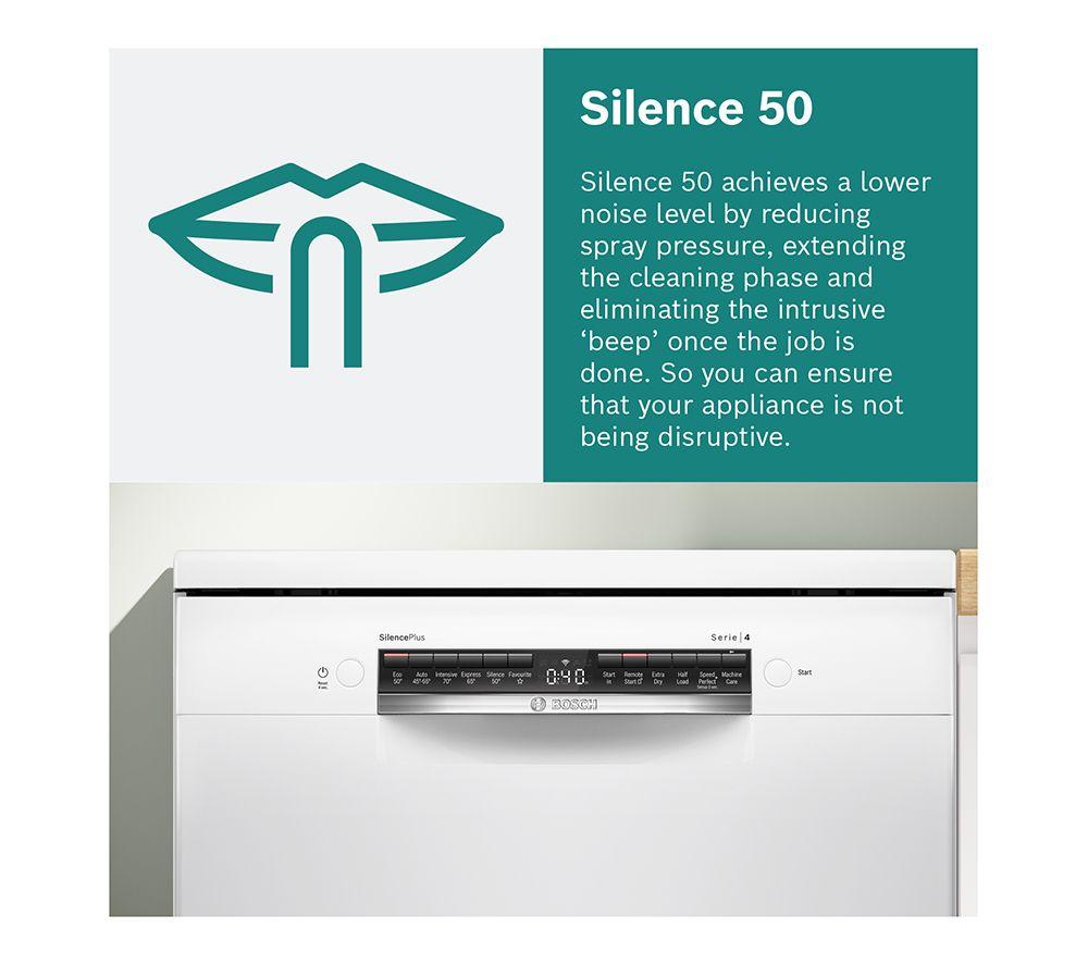BOSCH Series 4 SPS4HMI49G Slimline WiFi-enabled Dishwasher - Silver image number 9 of 13