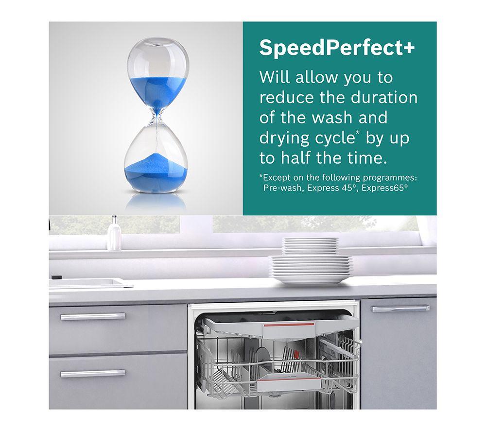 BOSCH Series 4 SPS4HMI49G Slimline WiFi-enabled Dishwasher - Silver image number 10 of 13