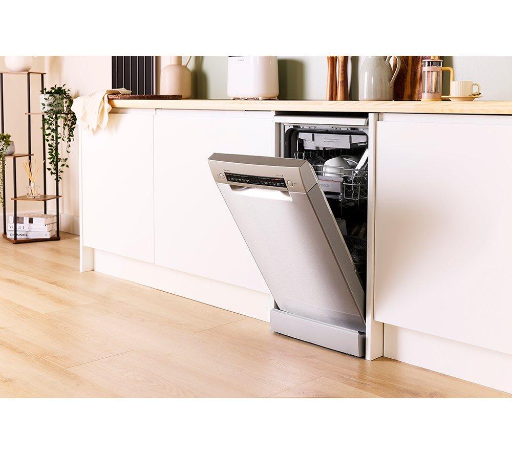BOSCH Series 4 SPS4HMI49G Slimline WiFi-enabled Dishwasher - Silver image number 13 of 13