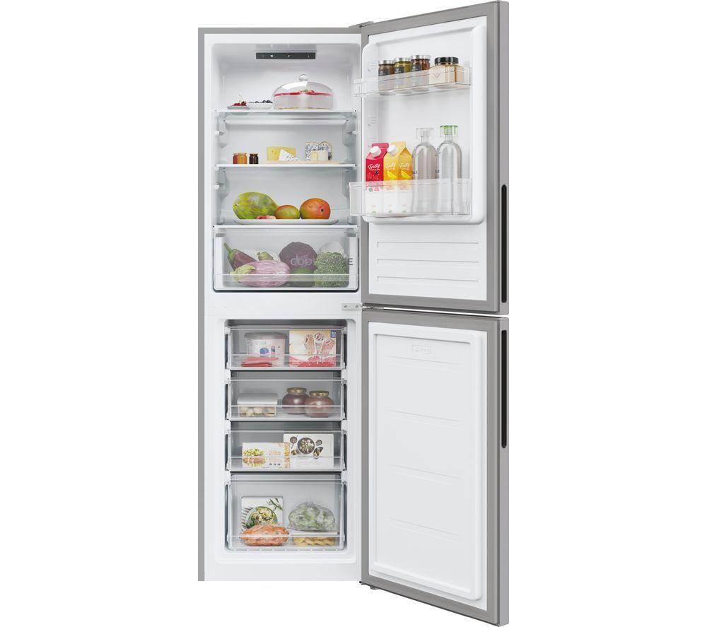 HOOVER HOCT3L517ESK-1 50/50 Fridge Freezer - Silver image number 2 of 8
