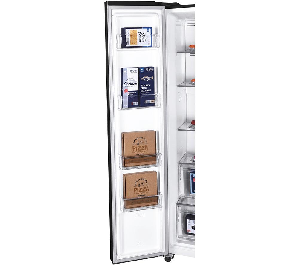 HOOVER HHSBSO6174BWDK-1 American-Style Fridge Freezer - Black image number 10 of 13