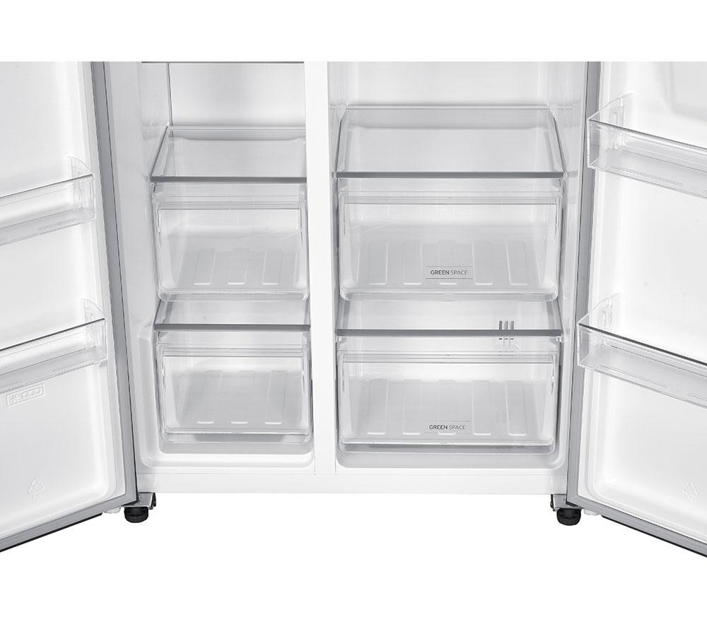 HOOVER HHSBSO6174BWDK-1 American-Style Fridge Freezer - Black image number 11 of 13