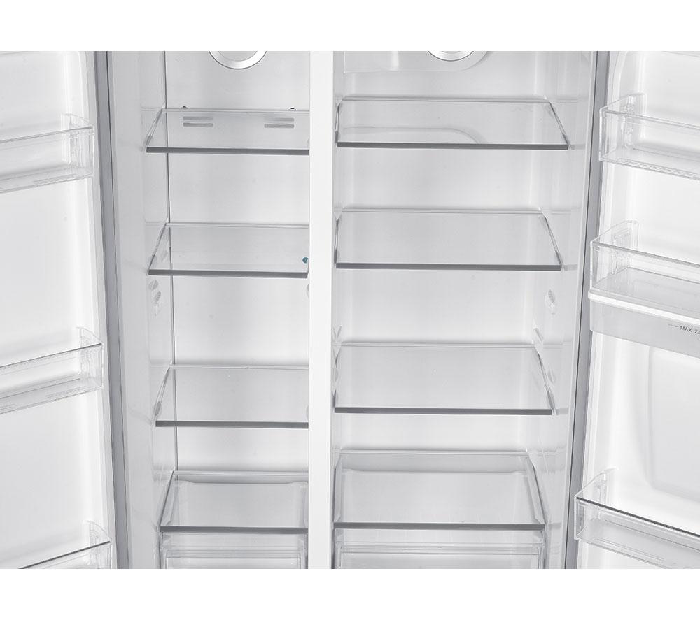 HOOVER HHSBSO6174BWDK-1 American-Style Fridge Freezer - Black image number 12 of 13