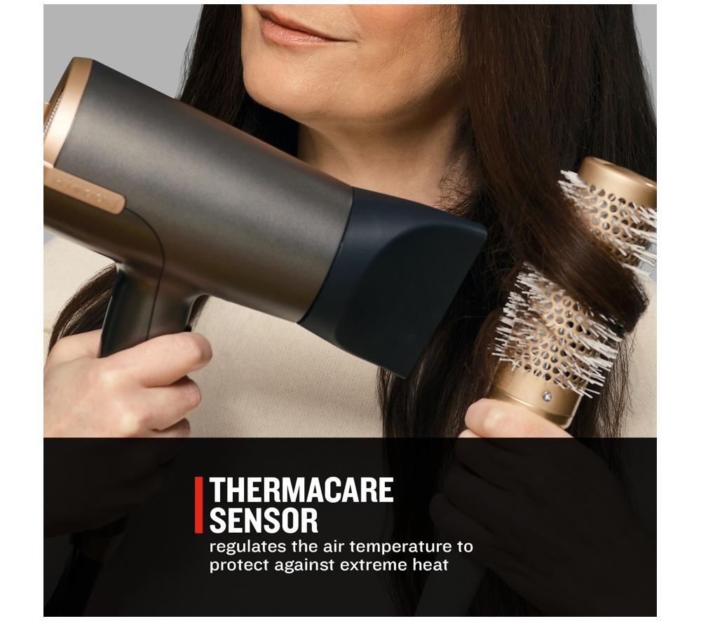 REMINGTON ONE D6077 Dry & Style Hairdryer - Dark Grey & Copper image number 5 of 12