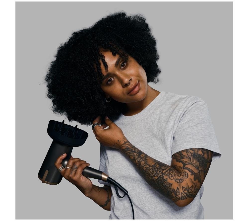 REMINGTON ONE D6077 Dry & Style Hairdryer - Dark Grey & Copper image number 6 of 12
