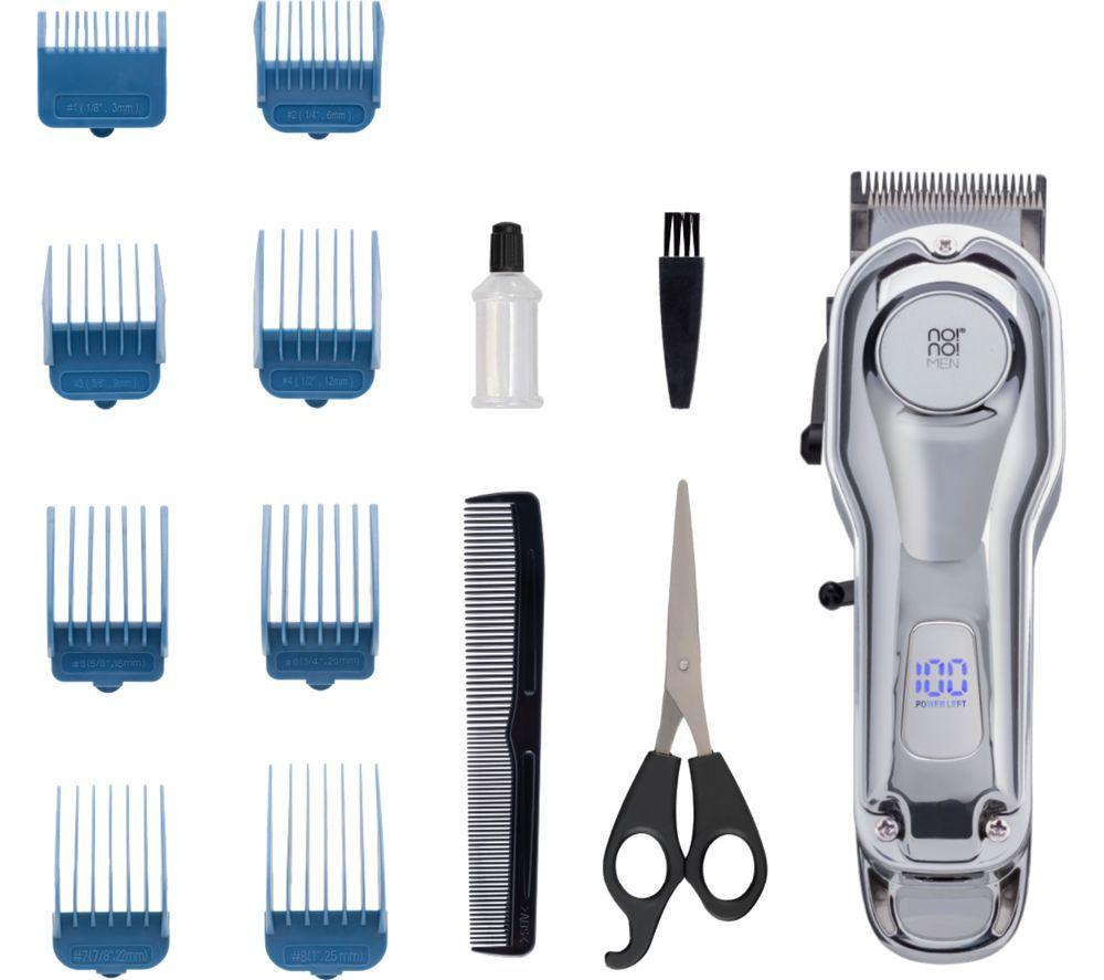 No!No! Eagle Super ESC01 Beard & Hair Clipper Kit - Silver, Silver/Grey