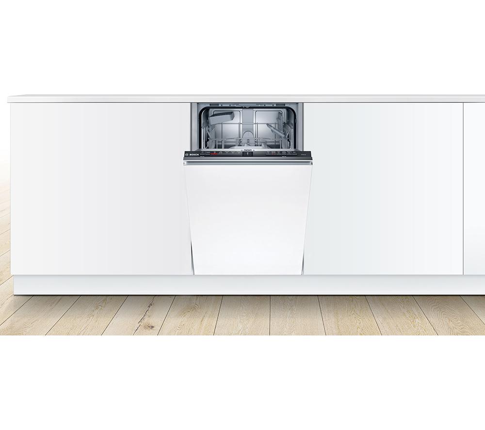 BOSCH Series 2 SPV2HKX42G Slimline Fully Integrated WiFi-enabled Dishwasher image number 2 of 17