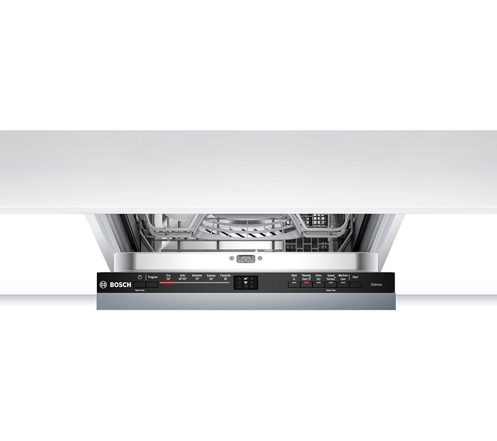 BOSCH Series 2 SPV2HKX42G Slimline Fully Integrated WiFi-enabled Dishwasher image number 4 of 17