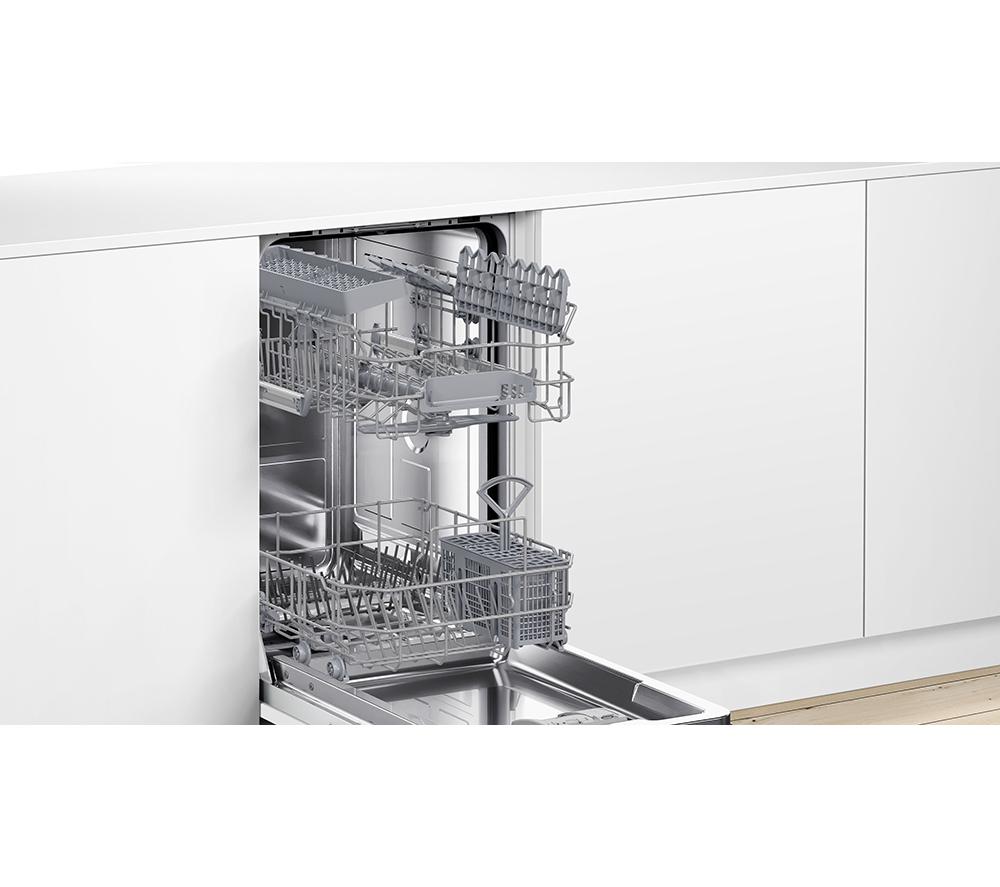 BOSCH Series 2 SPV2HKX42G Slimline Fully Integrated WiFi-enabled Dishwasher image number 5 of 17