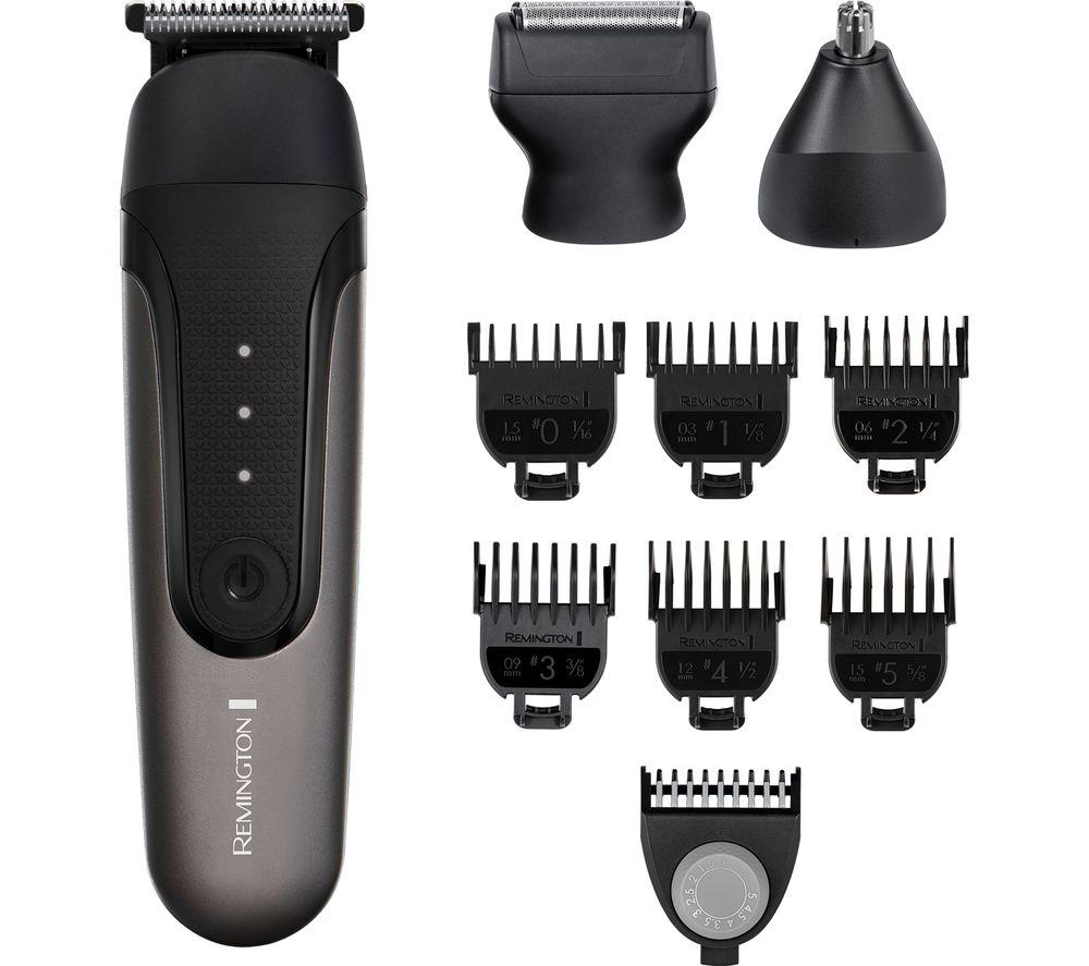 REMINGTON One Head & Body PG760 Wet & Dry Multi-Groomer - Black & Dark Grey, Silver/Grey,Black