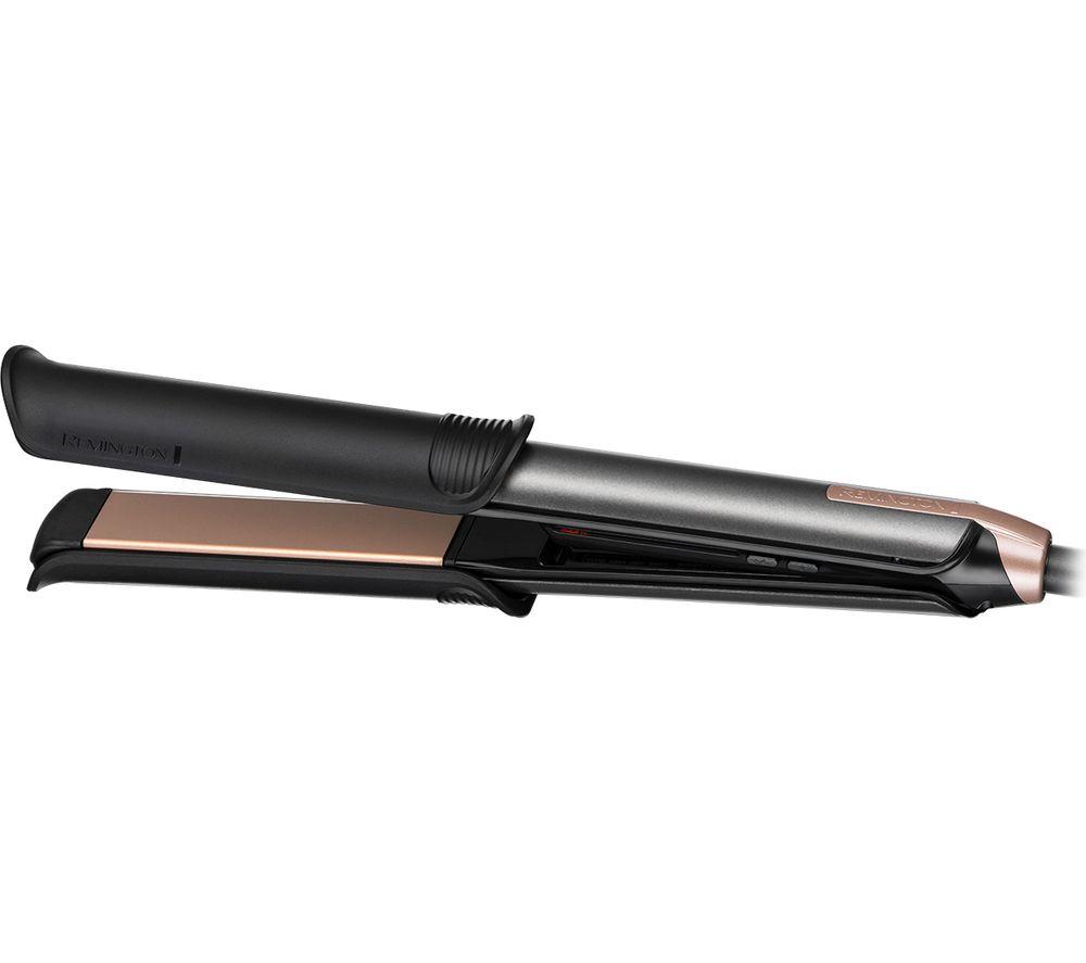 REMINGTON One Straight & Curl Hair Styler - Dark Grey & Copper, Brown,Silver/Grey