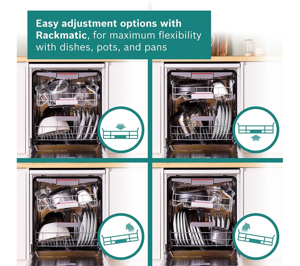 BOSCH Series 4 SPS4HMW49G Slimline WiFi-enabled Dishwasher - White image number 7 of 14