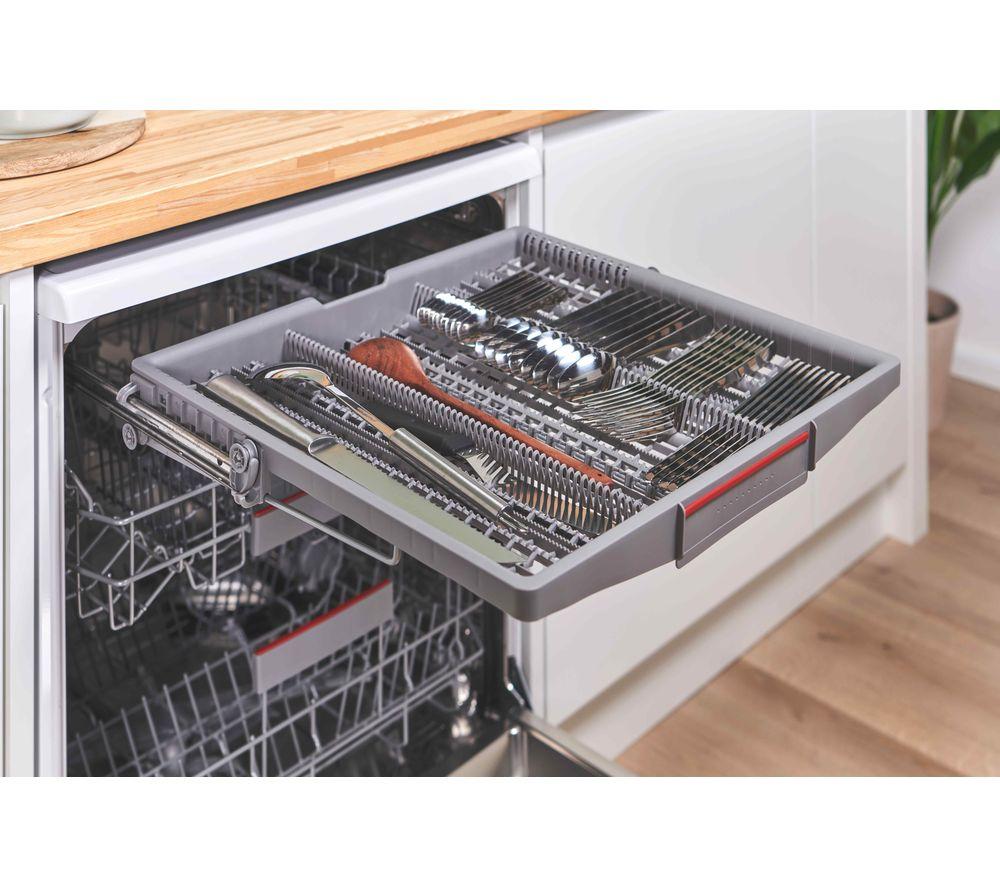 BOSCH Series 6 PerfectDry SMS6ZCW10G Full-size WiFi-enabled Dishwasher - White image number 20 of 21