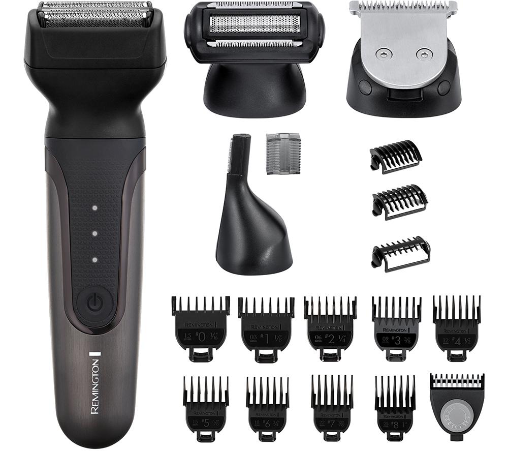 REMINGTON PG780 One Total Body Wet & Dry Multi-Groomer - Black & Dark Grey, Silver/Grey,Black