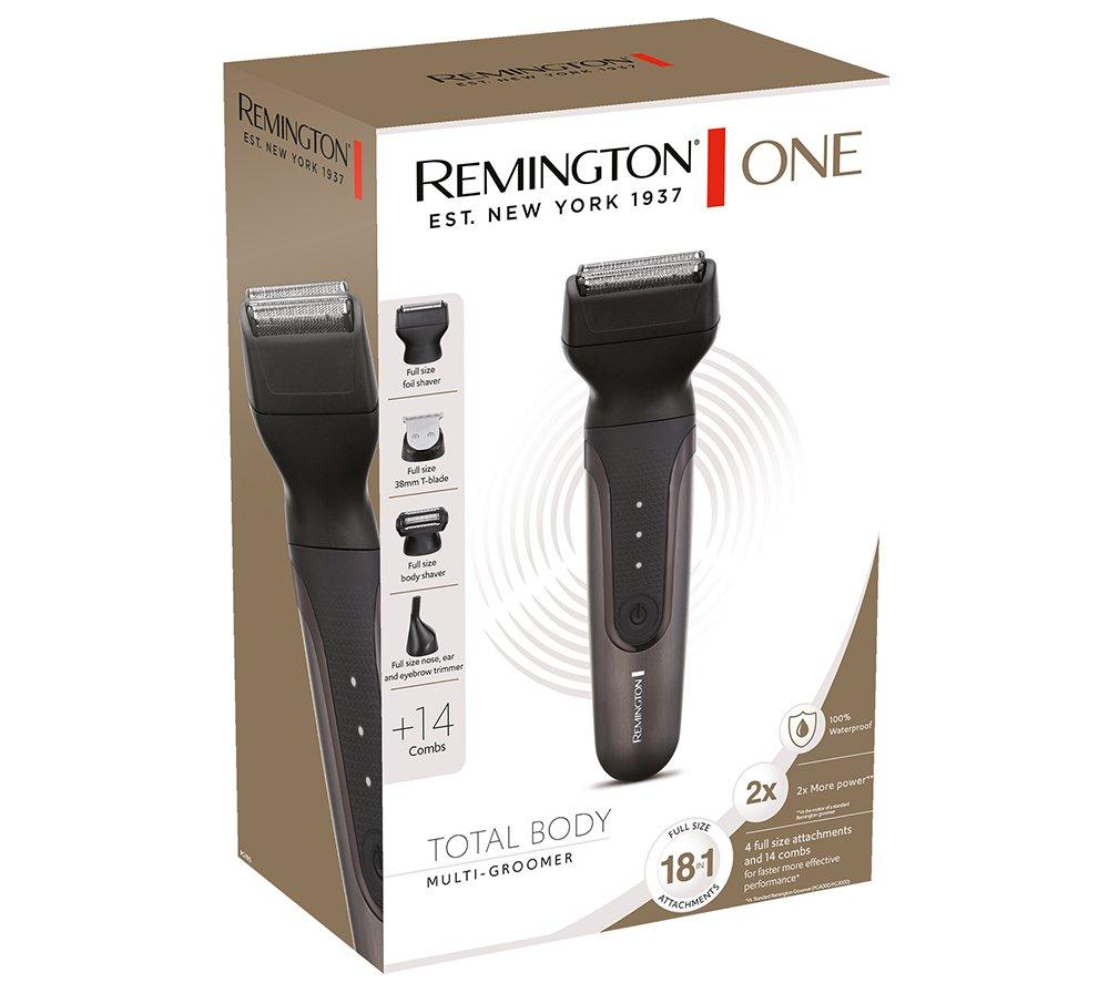 REMINGTON PG780 One Total Body Wet & Dry Multi-Groomer - Black & Dark Grey image number 10 of 12