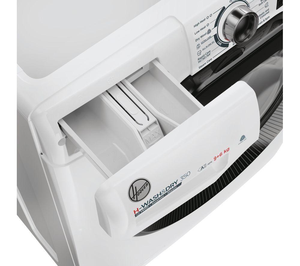 HOOVER H Wash&Dry 350 H3DPS4966TAMB-80 9 kg Washer Dryer - White image number 6 of 6