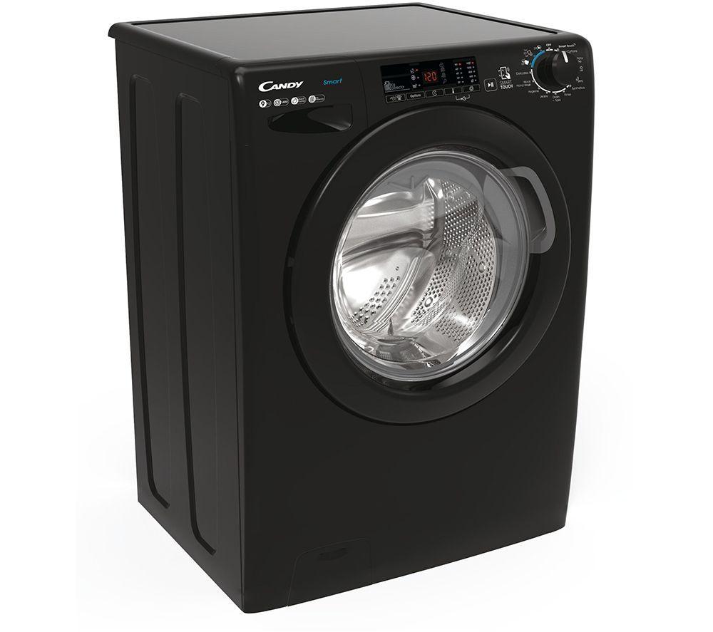 CANDY Smart CS 149TWBB4/1-80 NFC 9kg 1400 Spin Washing Machine - Black image number 5 of 6