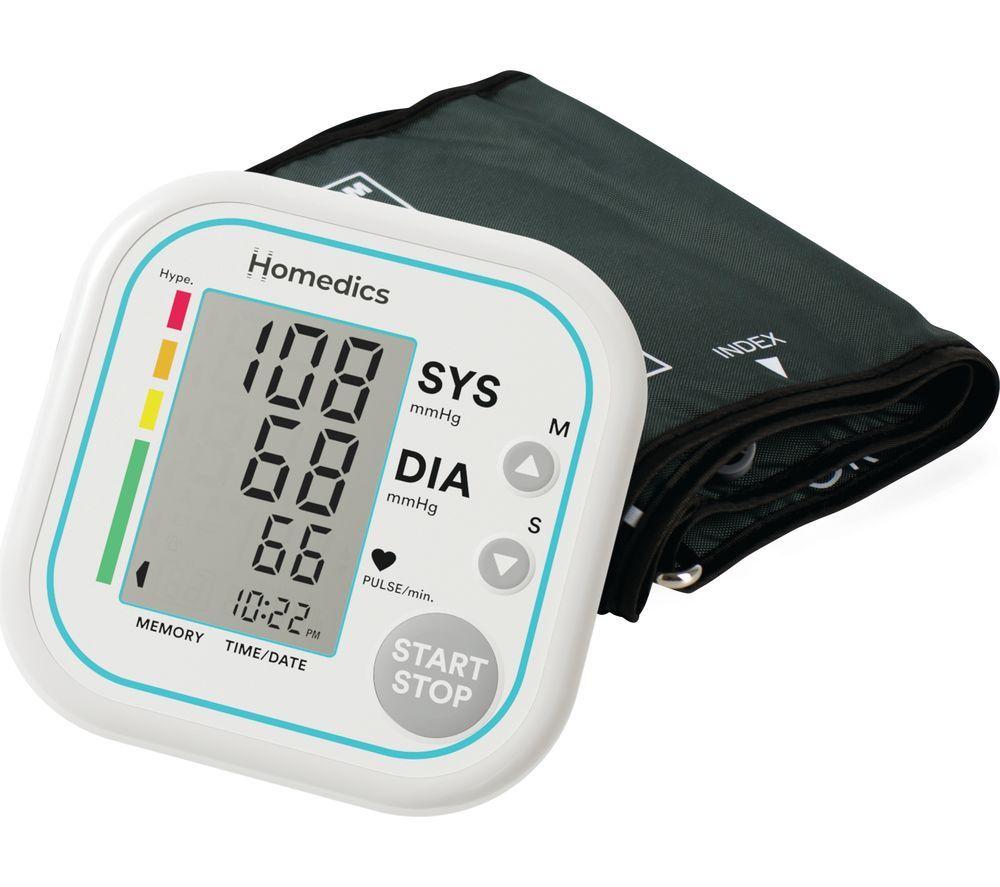 HOMEDICS BPA-5020-EU1 Automatic Arm Blood Pressure Monitor, White