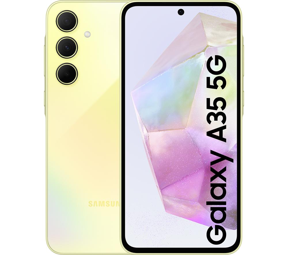 SAMSUNG Galaxy A35 5G - 256 GB, Awesome Lemon - image 1