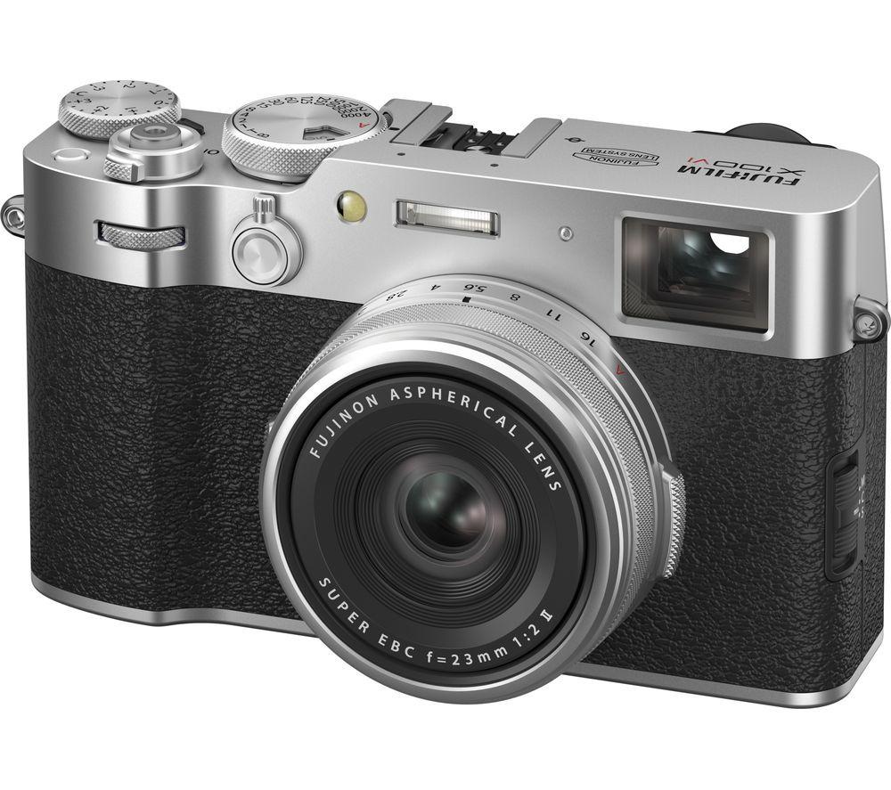 FUJIFILM X100VI High Performance Compact Camera - Silver image number 2 of 6