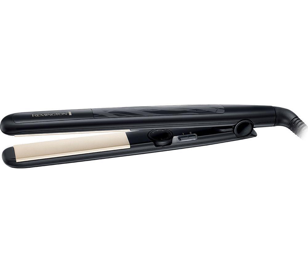 Image of Remington Ceramic Straight Slim 230 Hair Straightener - Black, Black