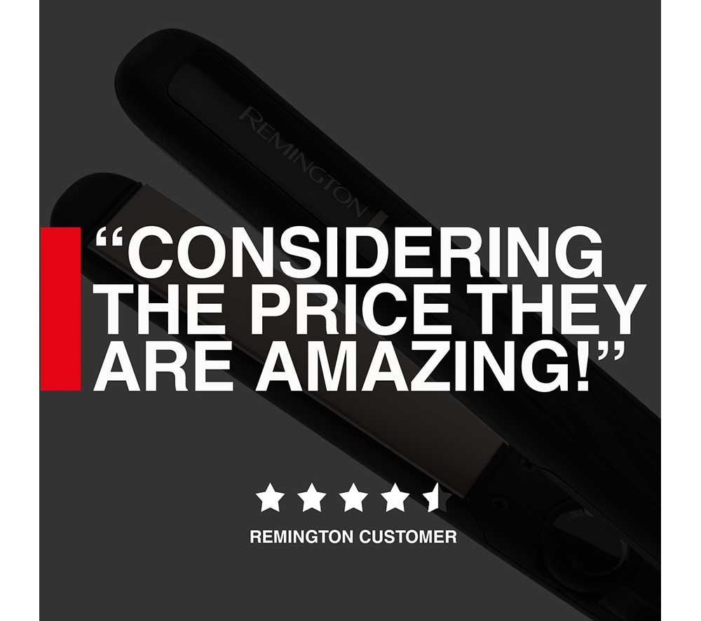 REMINGTON S3500 Ceramic Straight Slim 230 Hair Straightener - Black image number 3 of 10