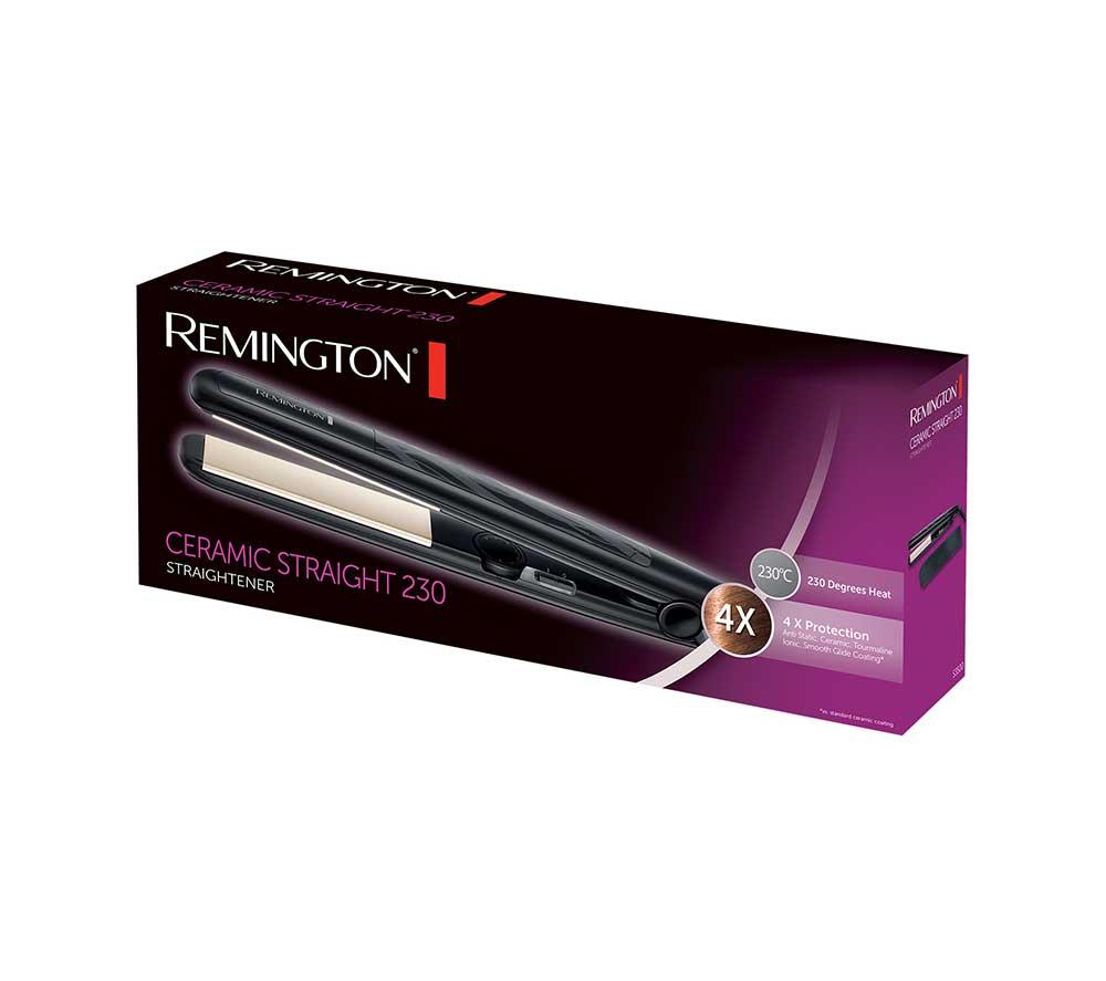REMINGTON S3500 Ceramic Straight Slim 230 Hair Straightener - Black image number 10 of 10