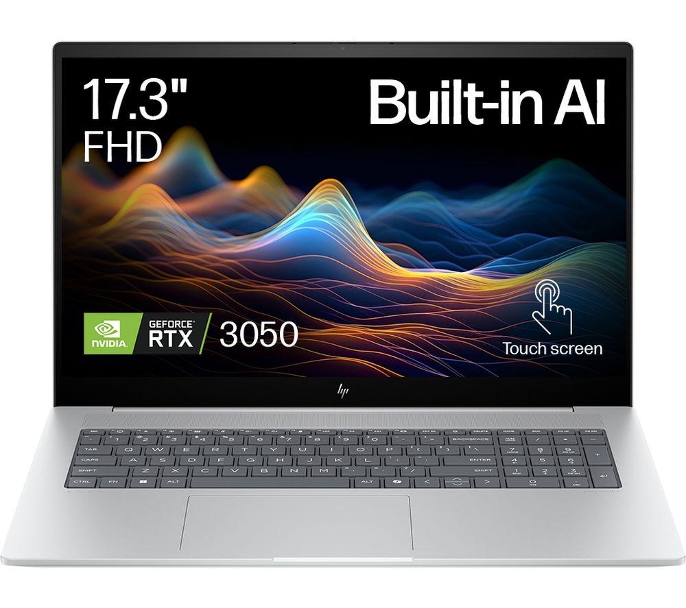HP ENVY 17-da0500na 17.3" Laptop - Intel®Core Ultra 7, 1 TB SSD, Silver, Silver/Grey
