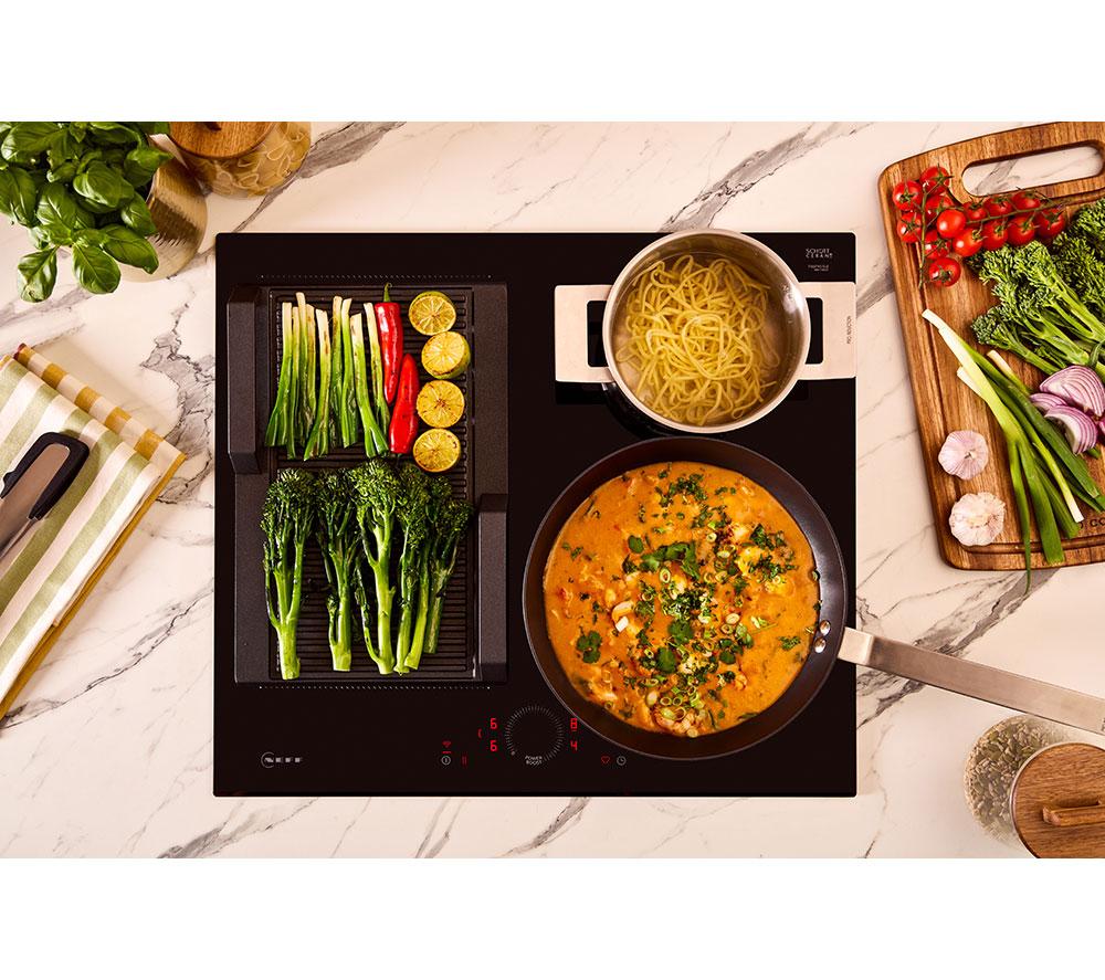 NEFF N70 T56FHS1L0 60 cm Electric Induction Smart Hob - Black image number 8 of 12