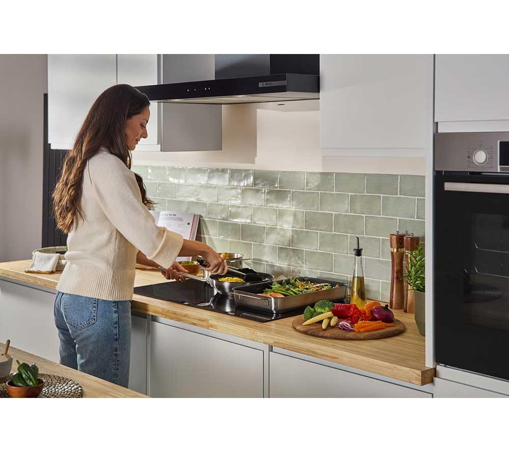 BOSCH Series 6 PXV831HC1E 80 cm Electric Induction Hob - Black image number 9 of 10