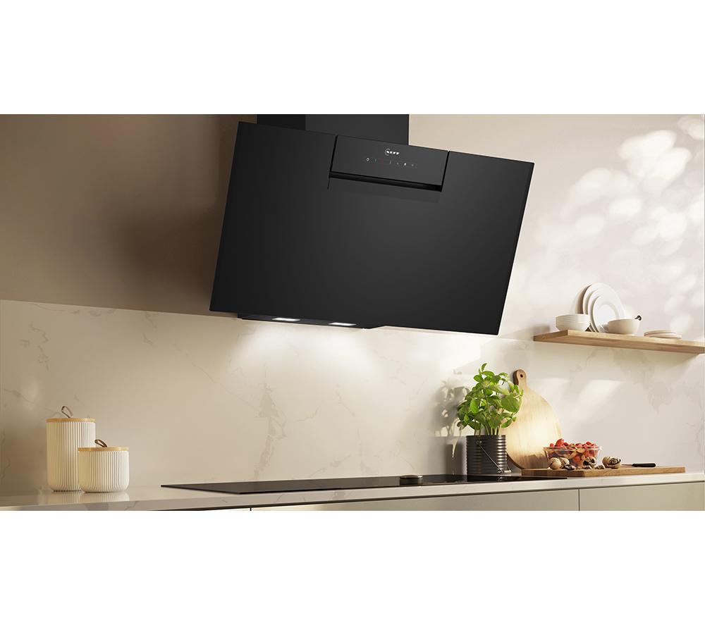NEFF N50 D85IFN1S0B Chimney Cooker Hood - Black image number 3 of 8
