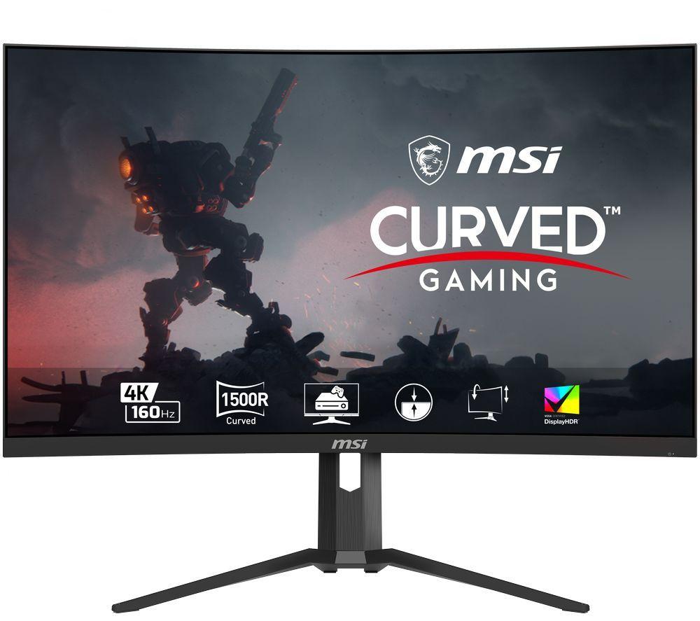 MSI MAG 321CUP 4K Ultra HD 32" Curved VA Gaming Monitor - Black