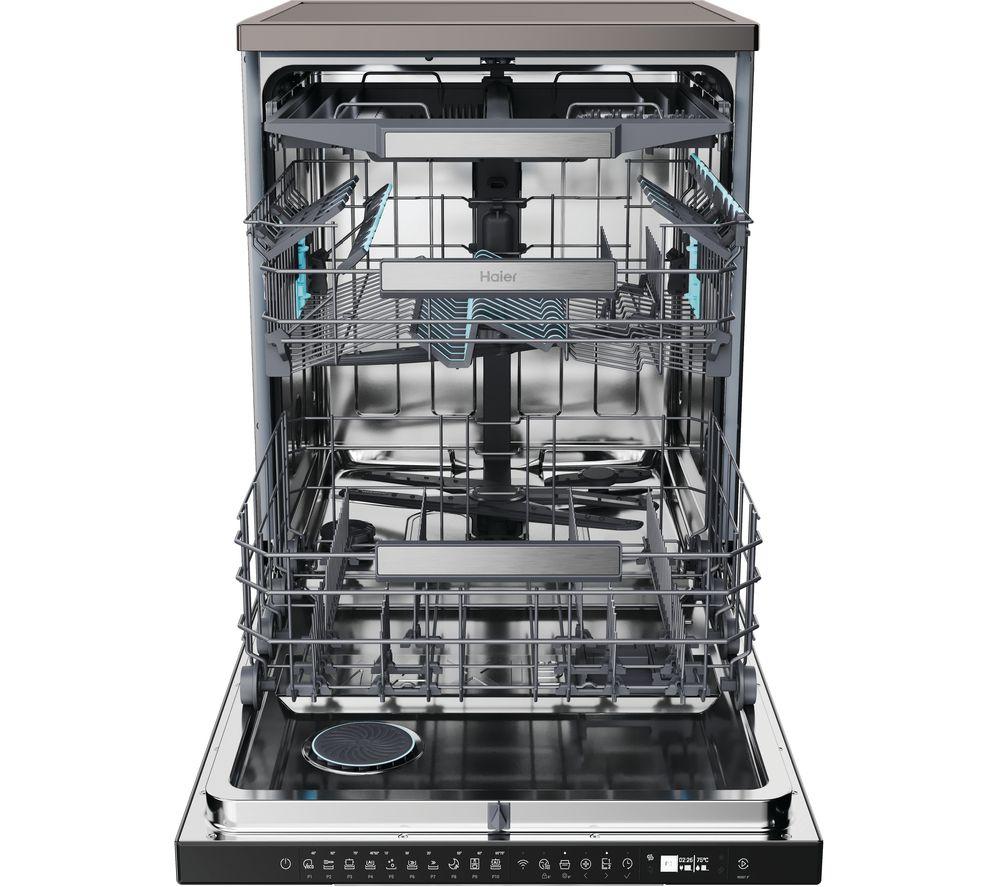 HAIER I Pro Shine 5 XF6B0M3PDA Full-size WiFi-enabled Dishwasher - Graphite image number 14 of 21