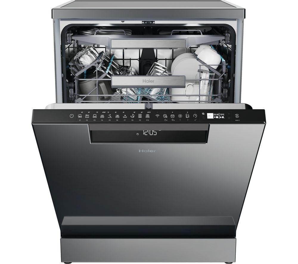 HAIER I Pro Shine 5 XF6B0M3PDA Full-size WiFi-enabled Dishwasher - Graphite image number 18 of 21
