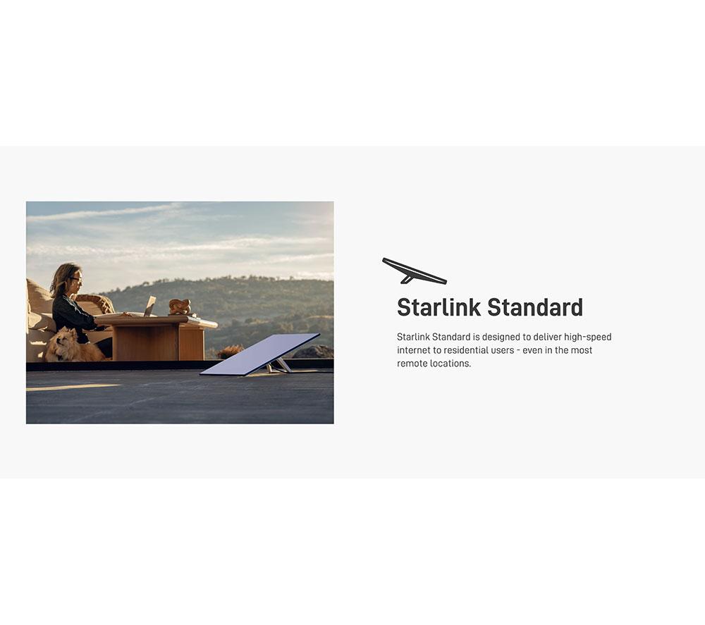 STARLINK Standard Satellite Antenna & WiFi Router Kit (New Gen) - Tri-band image number 8 of 12