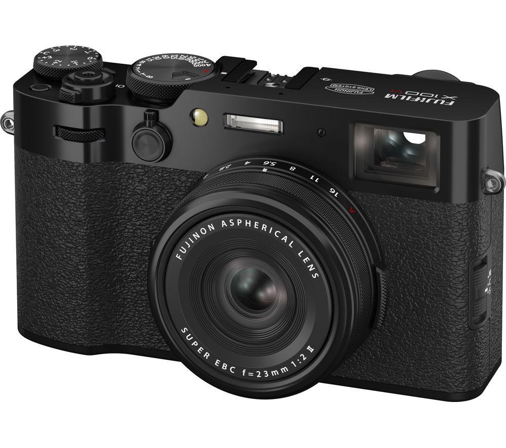 FUJIFILM X100VI High Performance Compact Camera - Black image number 2 of 6