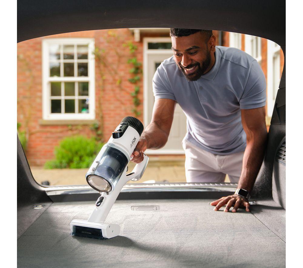 GTECH AirFOX Platinum Cordless Bagless Vacuum Cleaner - Silver & White image number 6 of 10
