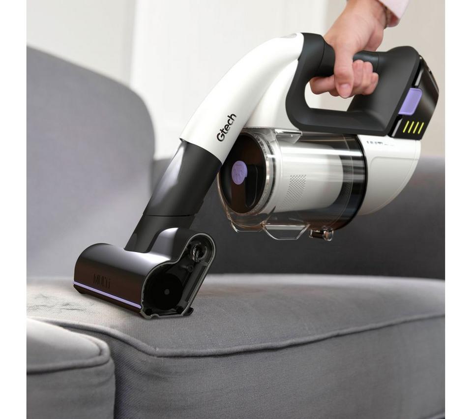 GTECH Multi Platinum Handheld Vacuum Cleaner - Black & White