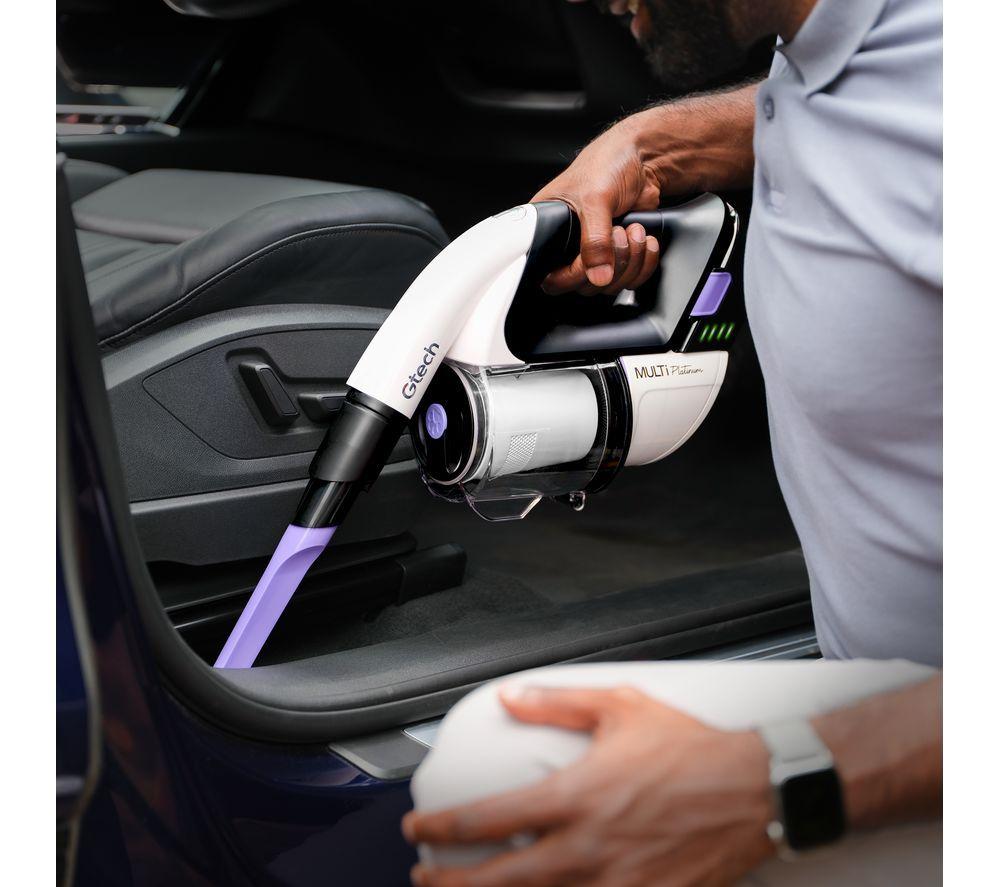 GTECH Multi Platinum Handheld Vacuum Cleaner - Black & White image number 6 of 9