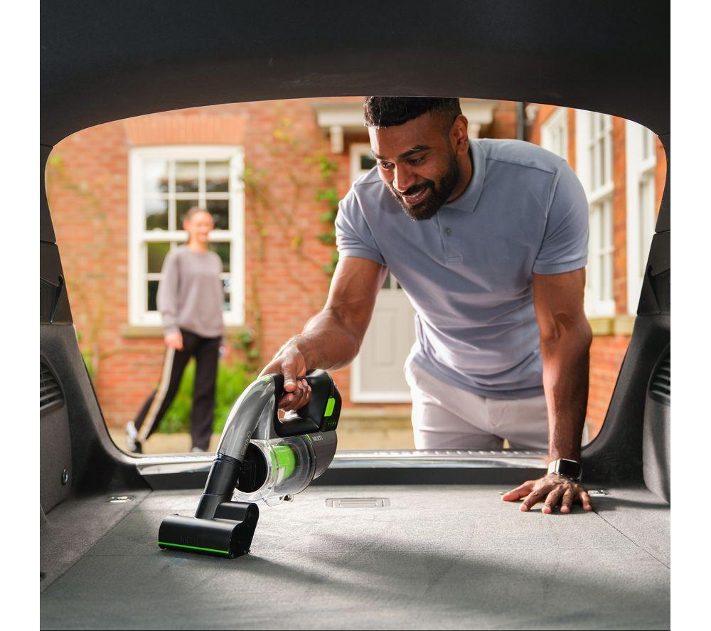 GTECH AirRAM 2 Cordless Vacuum Cleaner & Multi Handheld Vacuum Cleaner Bundle - Grey & Green image number 8 of 11