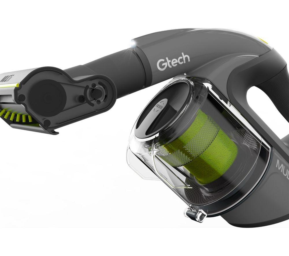 GTECH AirRAM 2 Cordless Vacuum Cleaner & Multi Handheld Vacuum Cleaner Bundle - Grey & Green image number 9 of 11