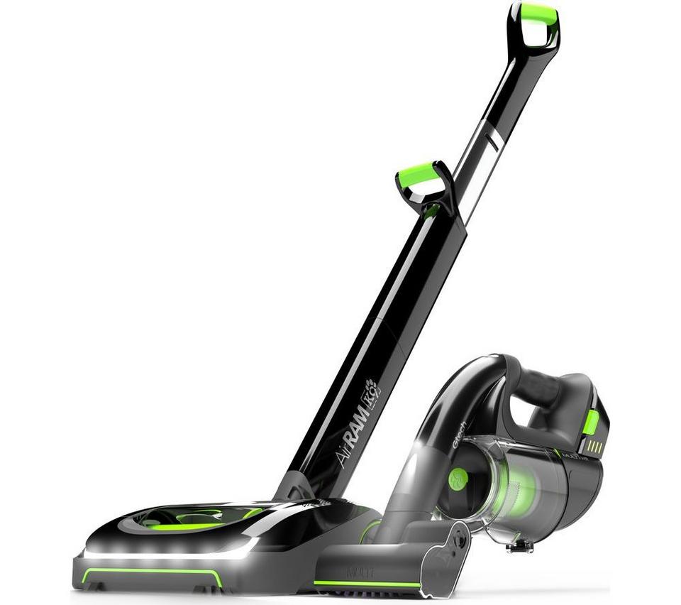 GTECH K9 Duo Cordless Pet Vacuum Cleaner Bundle - Black & Green