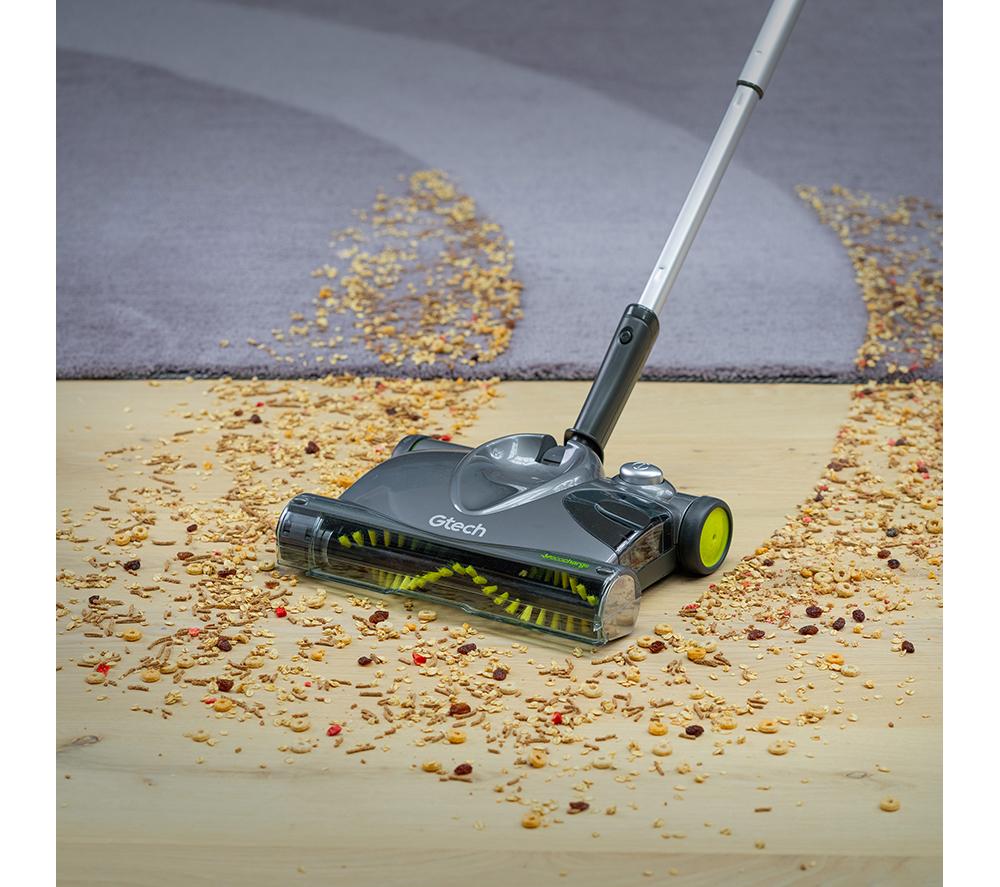 GTECH SW22 Upright Carpet & Hard Floor Sweeper - Silver & Grey image number 2 of 10