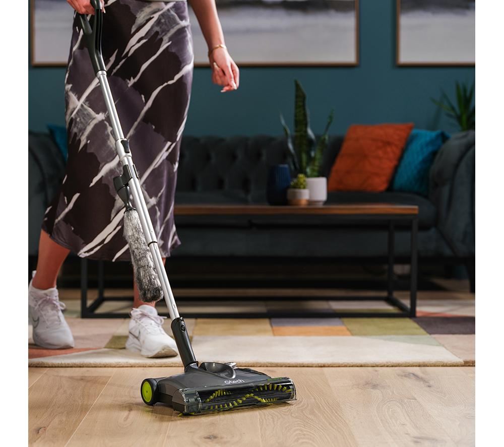 GTECH SW22 Upright Carpet & Hard Floor Sweeper - Silver & Grey image number 6 of 10