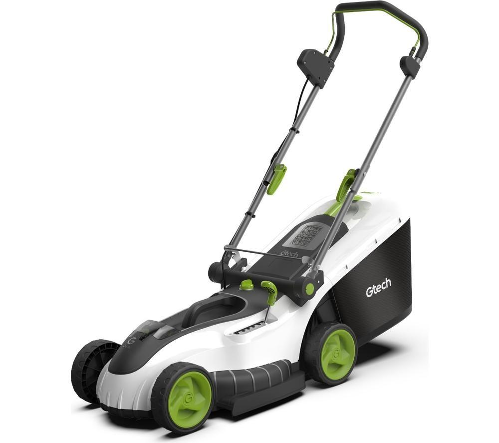 Gtech CLM50 Cordless Rotary Lawn Mower - White